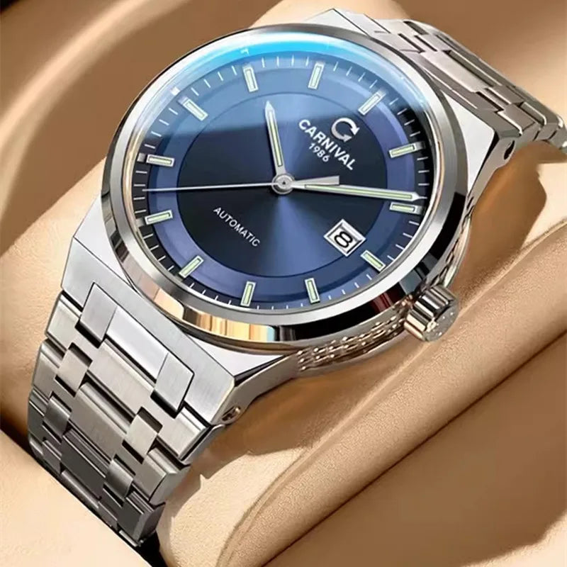 CARNIVAL 2024 Automatic – Luxury Steel Business Watch · 50M Waterproof