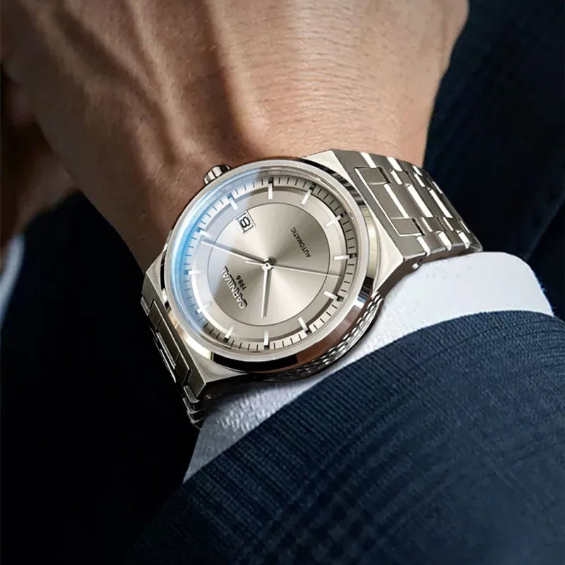 CARNIVAL 2024 Automatic – Luxury Steel Business Watch · 50M Waterproof